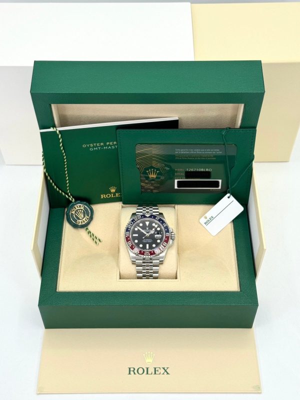 2024 Rolex GMT-Master II “Pepsi” 40mm 126710BLRO Jubilee (Unworn) (No. 2 of 2) for sale