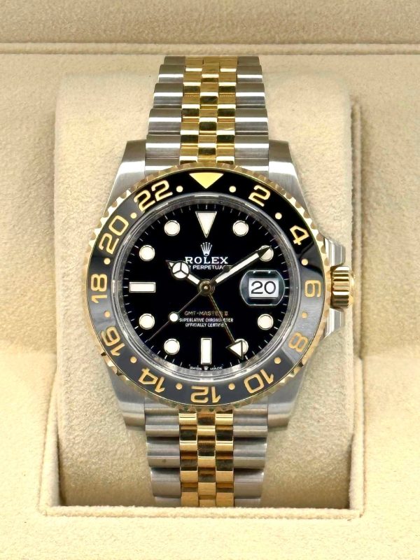 2023 Rolex GMT-Master II 40mm 126713GRNR Two-Tone Jubilee Black Dial (No. 1 of 2) for sale