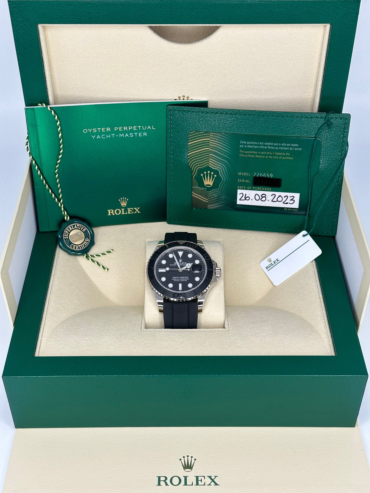 Pre owned Rolex Yacht-Master 226659 for sale