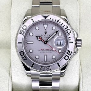 2014 Rolex Yacht-Master 40mm 16622 Platinum Bezel and Dial for sale