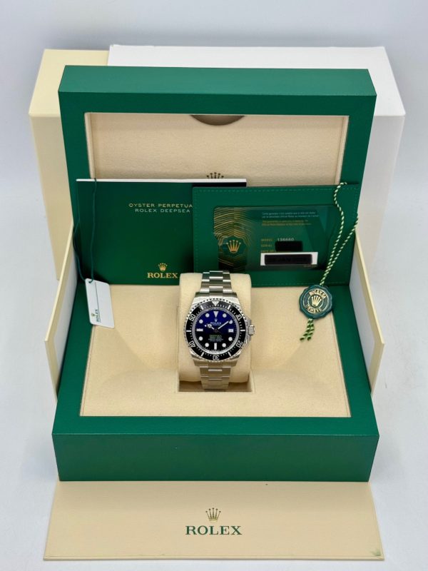 2025 Rolex Deepsea “James Cameron” 44mm 136660 Blue Dial (Unworn) for sale