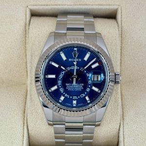 2023 Rolex Sky-Dweller 42mm 326934 Oyster Blue Dial for sale