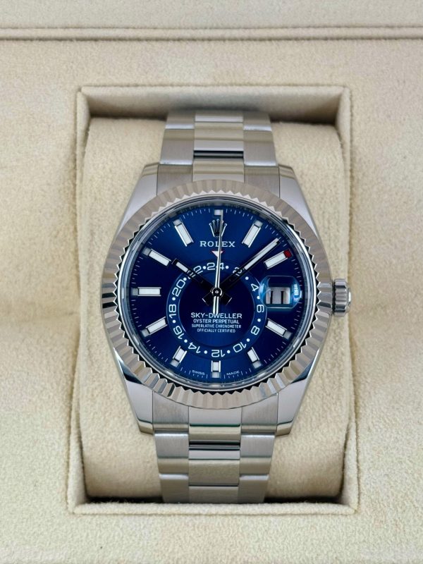 2023 Rolex Sky-Dweller 42mm 326934 Oyster Blue Dial for sale