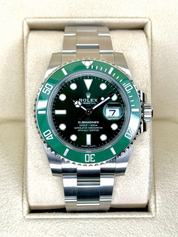 2018 Rolex Submariner “Hulk” 40mm 116610LV Green Dial (No. 2 of 3) for sale