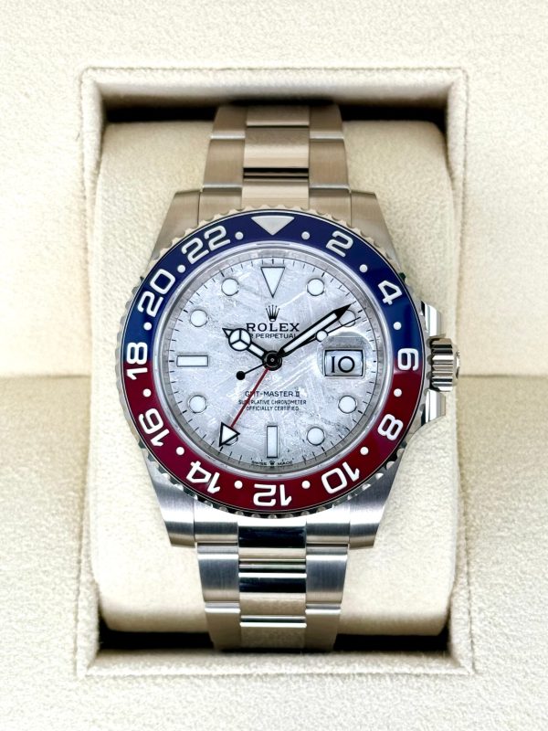 2024 Rolex GMT-Master II “Pepsi” 40mm 126719BLRO Meteorite Dial (Unworn) for sale