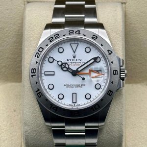 2025 Rolex Explorer II 42mm 226570 Polar White Dial (Unworn) (No. 2 of 4) for sale