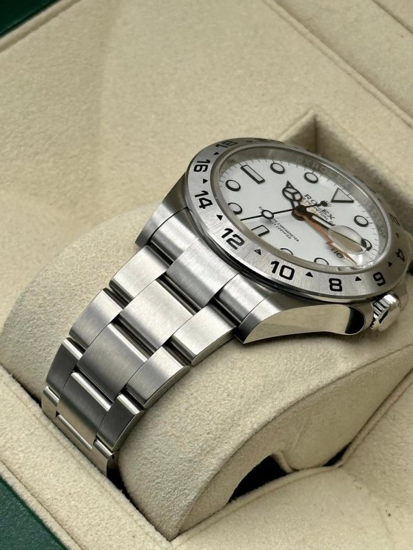 2025 Rolex Explorer II 42mm 226570 Polar White Dial (Unworn) (No. 2 of 4) for sale