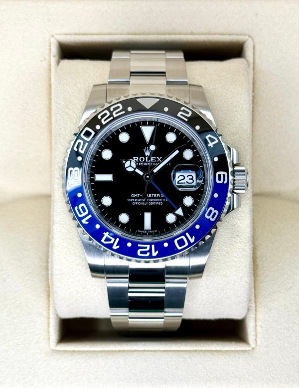2018 Rolex GMT-Master II “Batman” 40mm 116710BLNR Oyster (No. 4 of 4) for sale