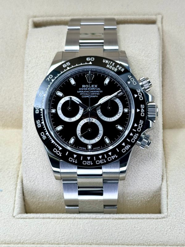 2022 Rolex Daytona 40mm 116500LN Stainless Steel Black Dial (Unworn) for sale