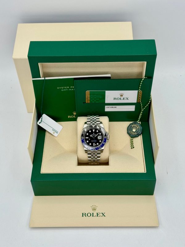 2019 Rolex GMT-Master II “Batgirl” 40mm 126710BLNR Jubilee Black Dial (No. 3 of 3) for sale