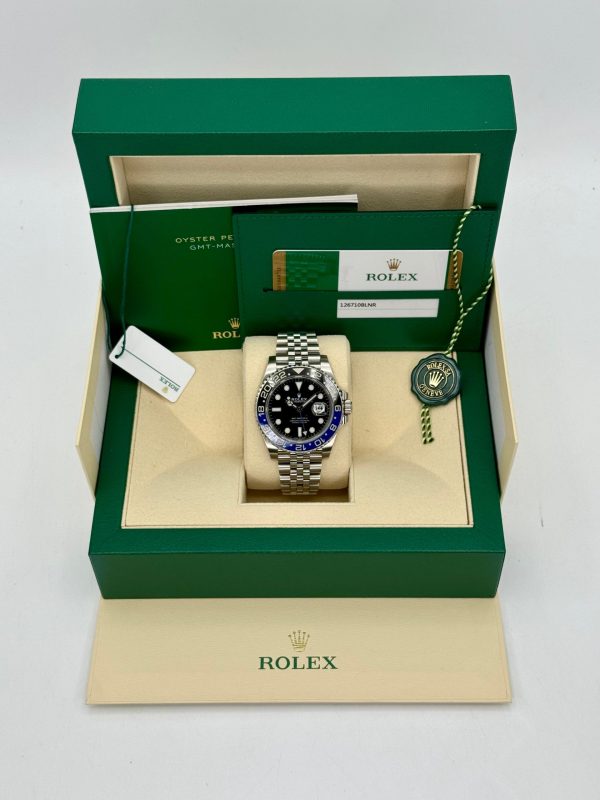 2019 Rolex GMT-Master II “Batgirl” 40mm 126710BLNR Jubilee Black Dial (No. 3 of 3) for sale