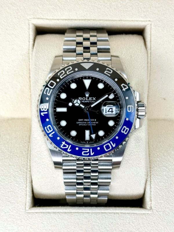 2019 Rolex GMT-Master II “Batgirl” 40mm 126710BLNR Jubilee Black Dial (No. 3 of 3) for sale