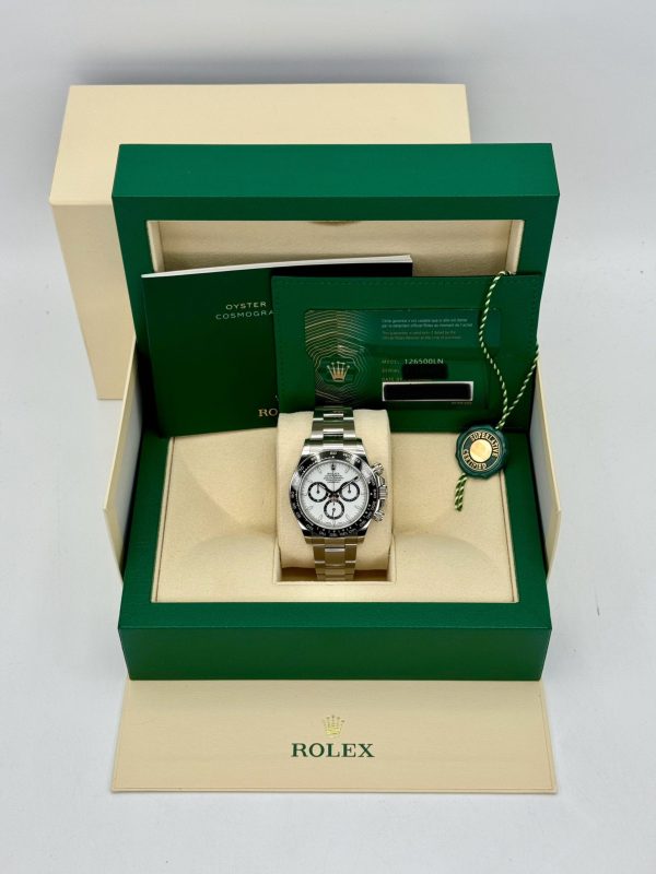 Rolex Daytona 126500LN Steel Panda NEWEST VERSION JUST RELEASED (Unworn) for sale