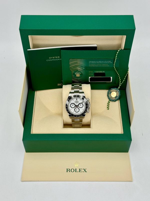 Rolex Daytona 126500LN Steel Panda NEWEST VERSION JUST RELEASED (Unworn) for sale