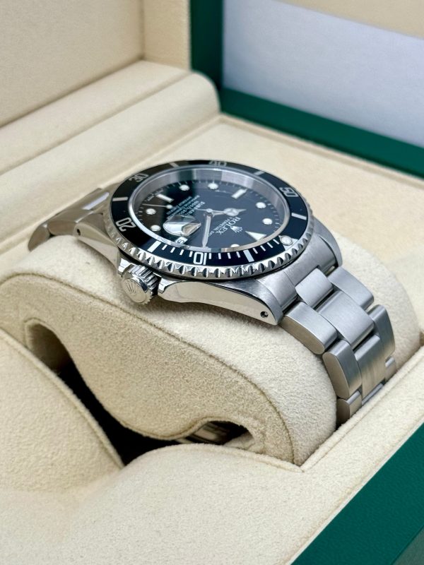 2001 Rolex Submariner Date 40mm 16610 Stainless Steel Black Dial for sale