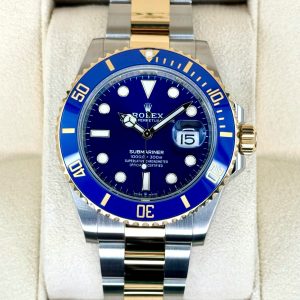 2020 Rolex Submariner “Bluesy” 41mm 126613LB Two-Tone Blue Dial for sale