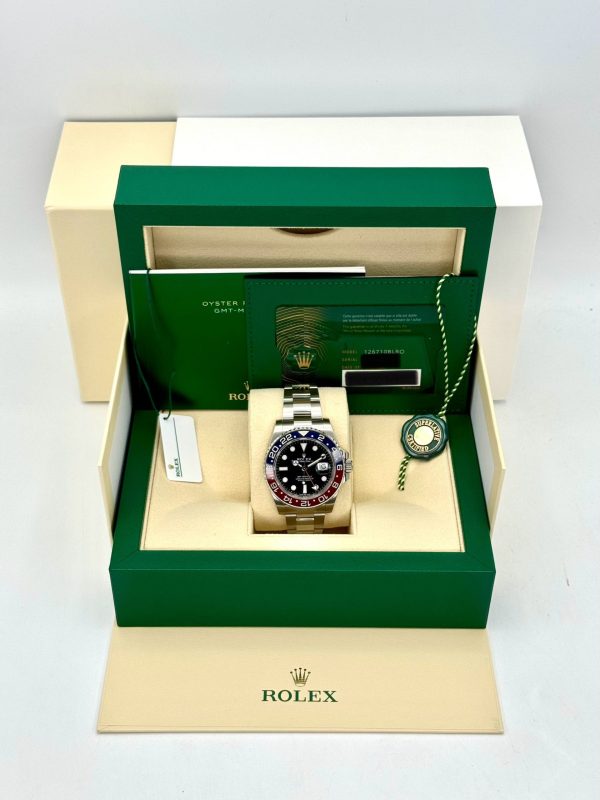 2024 Rolex GMT-Master II “Pepsi” 40mm 126710BLRO Oyster (Unworn) for sale