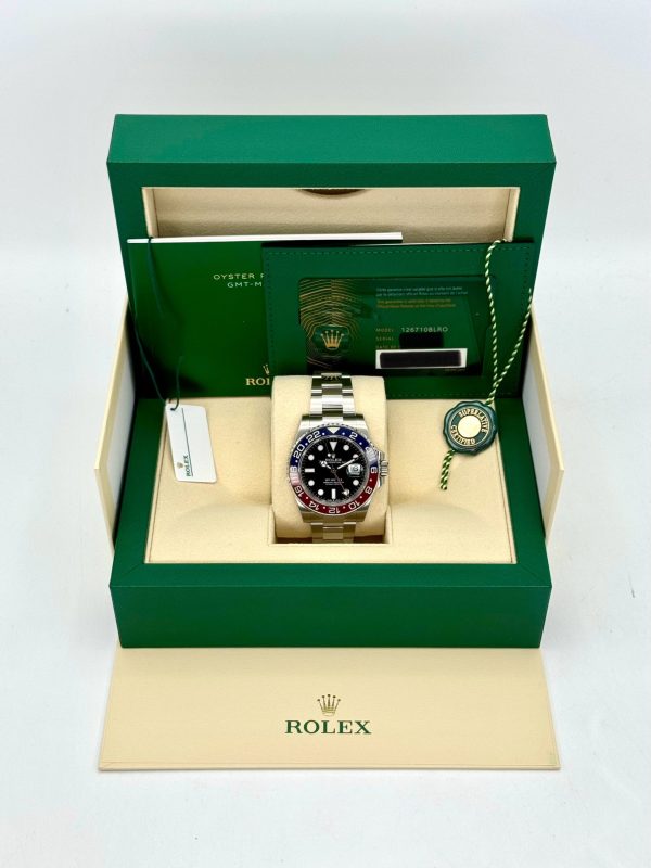 2024 Rolex GMT-Master II “Pepsi” 40mm 126710BLRO Oyster (Unworn) for sale
