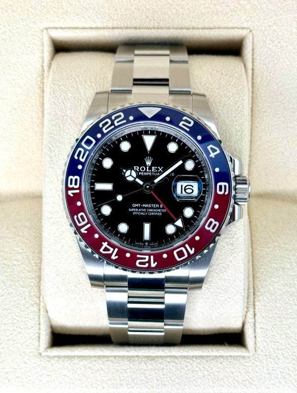 2024 Rolex GMT-Master II “Pepsi” 40mm 126710BLRO Oyster (Unworn) for sale