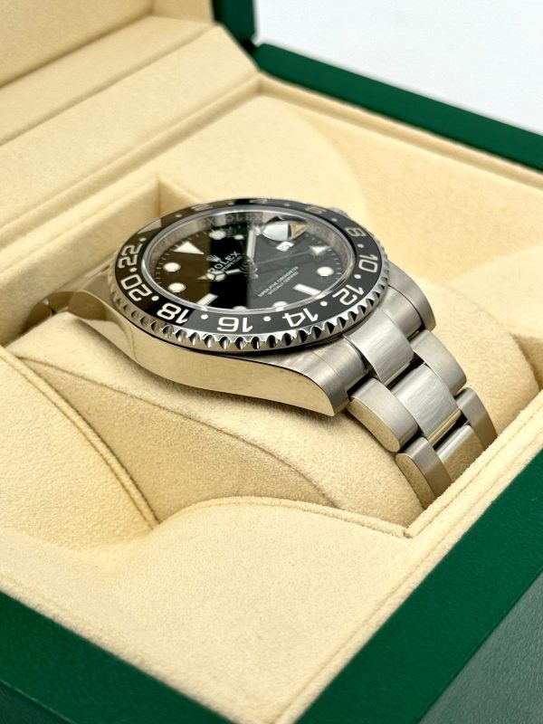 2018 Rolex GMT-Master II 40mm 116710LN Stainless Steel Black Dial for sale
