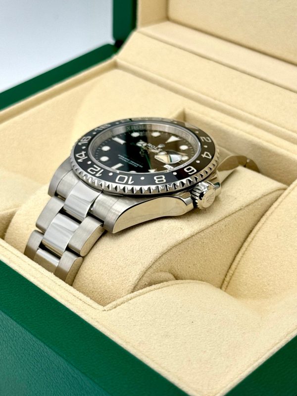 2018 Rolex GMT-Master II 40mm 116710LN Stainless Steel Black Dial for sale