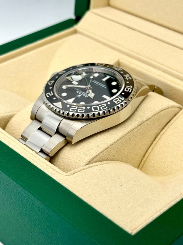 2018 Rolex GMT-Master II 40mm 116710LN Stainless Steel Black Dial for sale