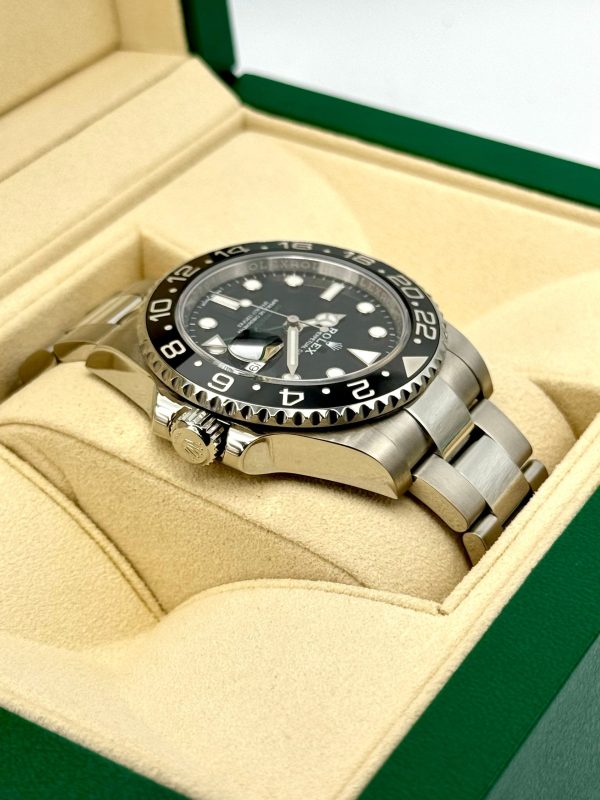2018 Rolex GMT-Master II 40mm 116710LN Stainless Steel Black Dial for sale