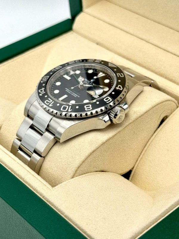 2015 Rolex GMT-Master II 40mm 116710LN Stainless Steel Black Dial (No. 2 of 3) for sale