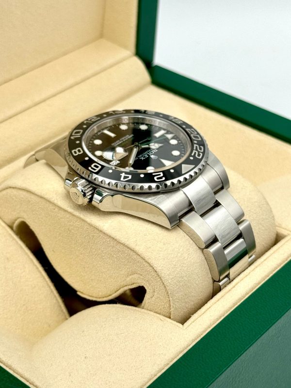 2015 Rolex GMT-Master II 40mm 116710LN Stainless Steel Black Dial (No. 2 of 3) for sale
