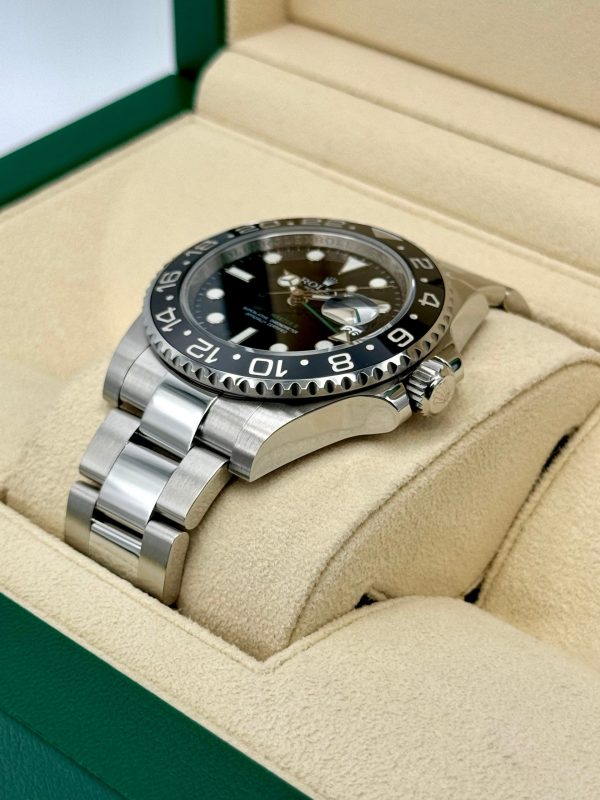 2015 Rolex GMT-Master II 40mm 116710LN Stainless Steel Black Dial (No. 3 of 3) for sale