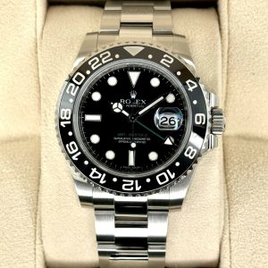 2015 Rolex GMT-Master II 40mm 116710LN Stainless Steel Black Dial (No. 3 of 3) for sale