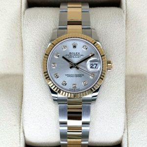 2024 Rolex Lady Datejust 31mm 278273 Two-Tone Silver Diamond Dial (Unworn) (No. 1 of 2) for sale