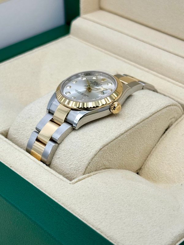 2024 Rolex Lady Datejust 31mm 278273 Two-Tone Silver Diamond Dial (Unworn) (No. 1 of 2) for sale
