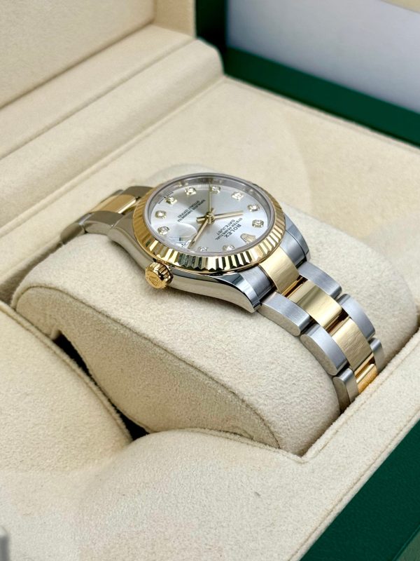 2024 Rolex Lady Datejust 31mm 278273 Two-Tone Silver Diamond Dial (Unworn) (No. 1 of 2) for sale