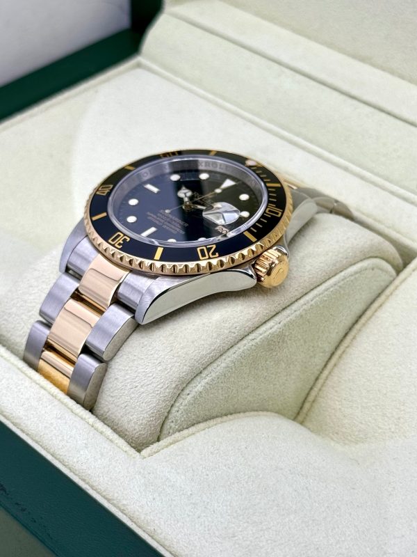 2008 Rolex Submariner 40mm 16613LN Two-Tone Black Dial for sale