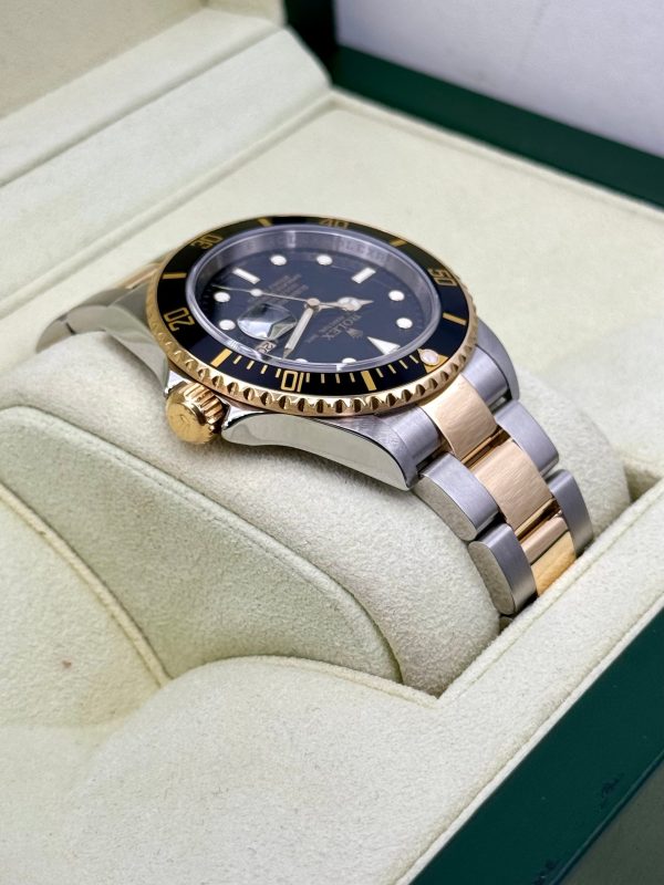 2008 Rolex Submariner 40mm 16613LN Two-Tone Black Dial for sale