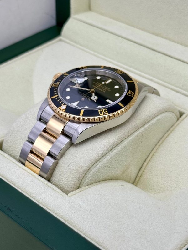 2008 Rolex Submariner 40mm 16613LN Two-Tone Black Dial for sale