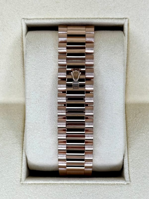 2019 Rolex Day-Date 40mm 228235 Presidential Rose Gold Olive Dial (No. 2 of 2) for sale