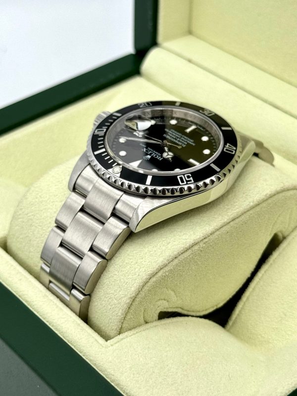 2010 Rolex Submariner Date 40mm 16610 Stainless Steel Black Dial for sale