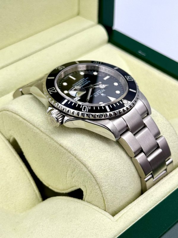 2010 Rolex Submariner Date 40mm 16610 Stainless Steel Black Dial for sale