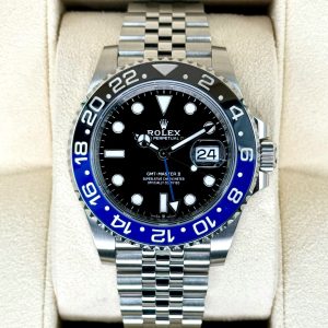 2022 Rolex GMT-Master II “Batgirl” 40mm 126710BLNR Jubilee Black Dial (No. 4 of 4) for sale