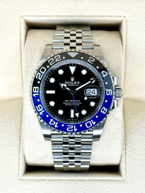 2022 Rolex GMT-Master II “Batgirl” 40mm 126710BLNR Jubilee Black Dial (No. 4 of 4) for sale