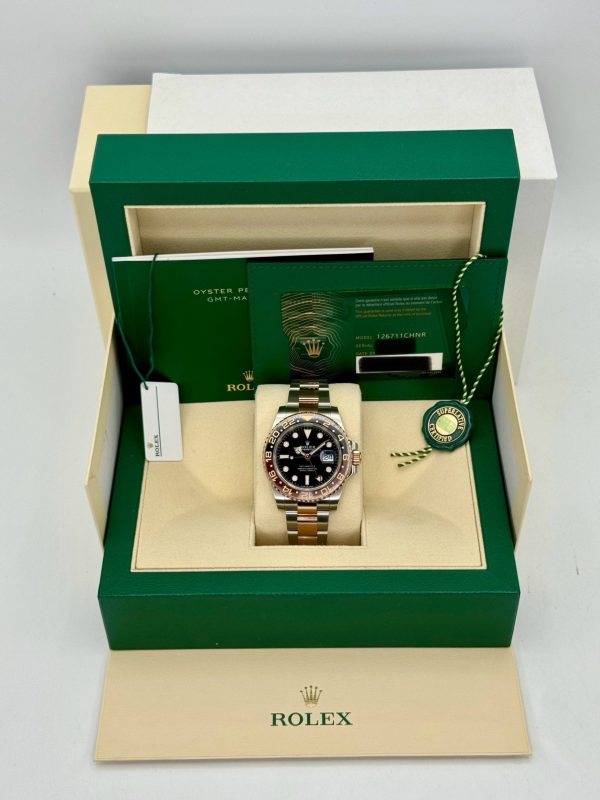 2021 Rolex GMT-Master II “Rootbeer” 40mm 126711CHNR Two-Tone (No. 3 of 3) for sale