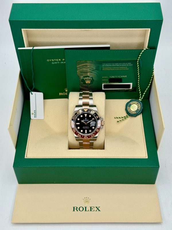 2021 Rolex GMT-Master II “Rootbeer” 40mm 126711CHNR Two-Tone (No. 3 of 3) for sale