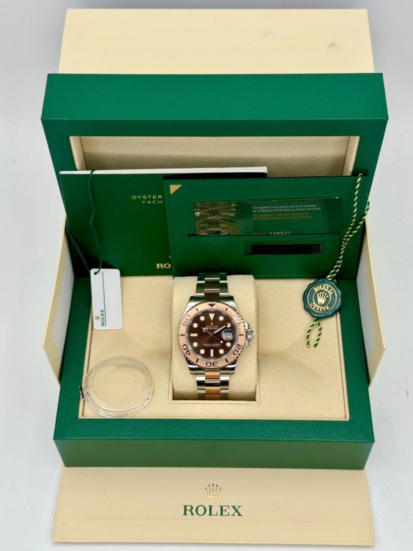 2024 Rolex Yacht-Master 40mm 126621 Two-Tone Chocolate Dial for sale