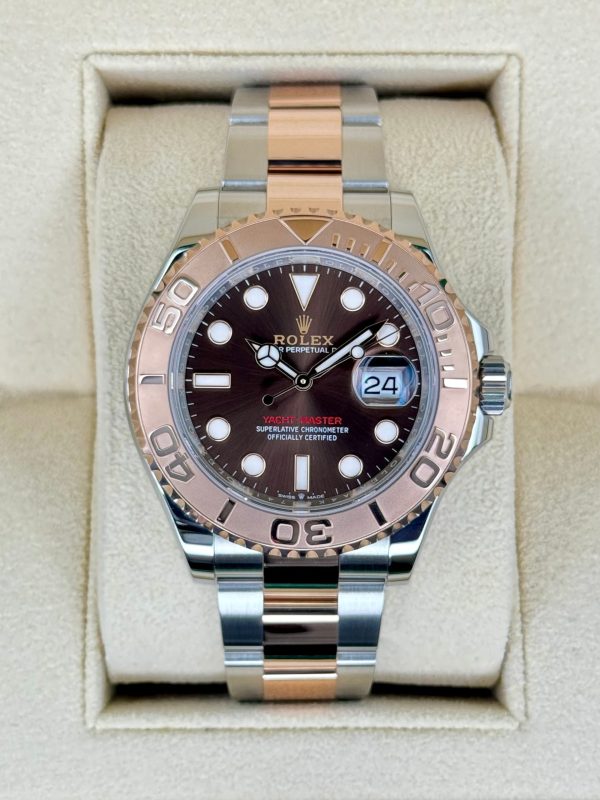 2024 Rolex Yacht-Master 40mm 126621 Two-Tone Chocolate Dial for sale
