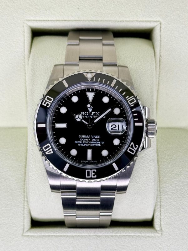 2011 Rolex Submariner 40mm 116610 Stainless Steel Black Dial for sale