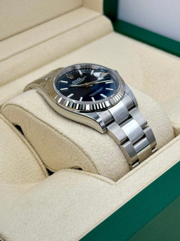 2024 Rolex Datejust 36mm 126234 Stainless Steel Oyster Blue Dial (Unworn) for sale