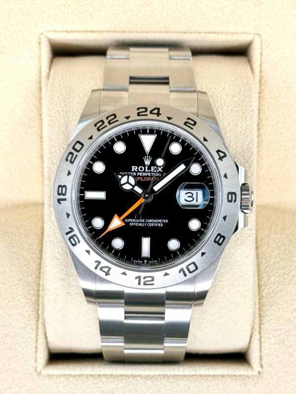 2023 Rolex Explorer II 42mm 226570 Black Dial (No. 2 of 2) for sale