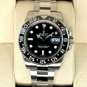 2014 Rolex GMT-Master II 40mm 116710LN Stainless Steel Black Dial (No. 3 of 3) for sale